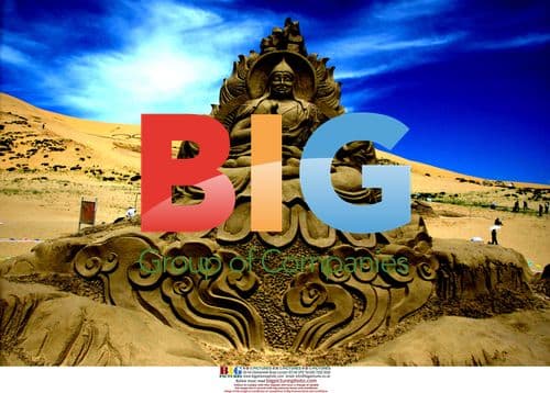 Sand Sculpture at Qinghai Festival