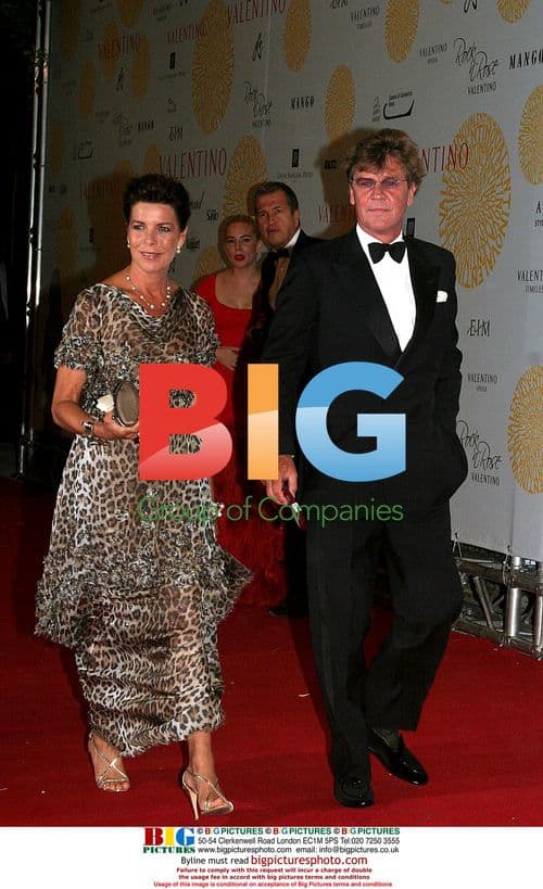 Caroline and Ernest of Hannover at Valentino Gala