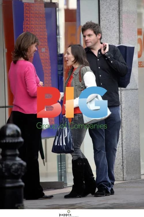 Mark Durden-Smith shopping in London