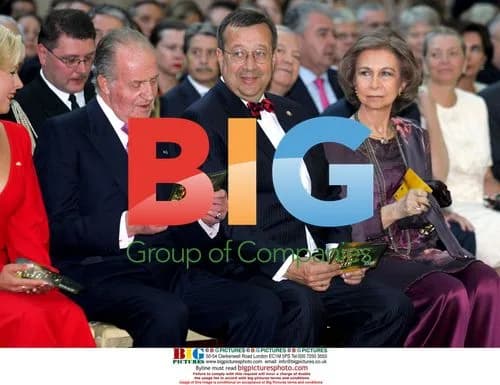 King Juan Carlos and Queen Sofia at Concert