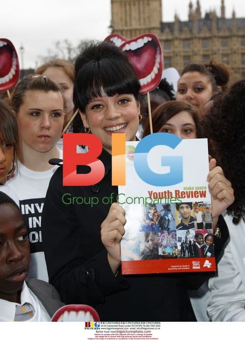 Lily Allen at Youth Review Launch