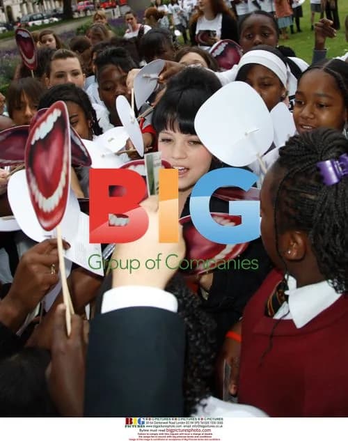 Lily Allen Launches Youth Review in London