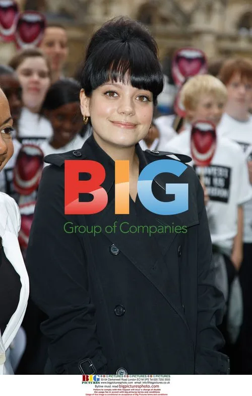 Lily Allen Joins Oona King for Youth Review Photocall