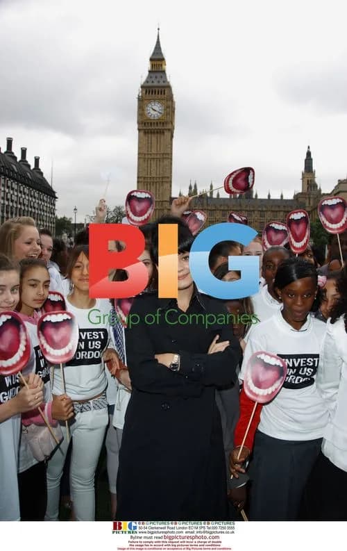Lily Allen and Oona King at Youth Services Review