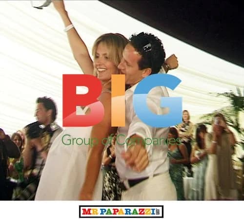 Penny Lancaster and Brendan Cole Dance at Polo Match