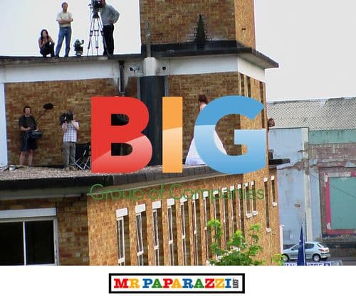 Steve McFadden and Sophie Thompson on Eastenders set