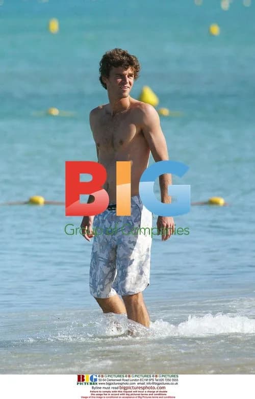 Gustavo Kuerten Relaxing at Club 55 in St Tropez