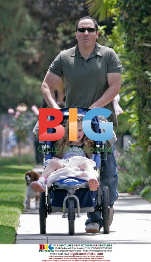 Jon Favreau Takes Family Out in Santa Monica