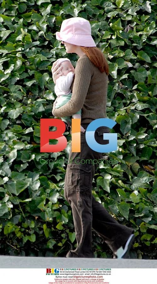 Marcia Cross Takes Twins for Walk