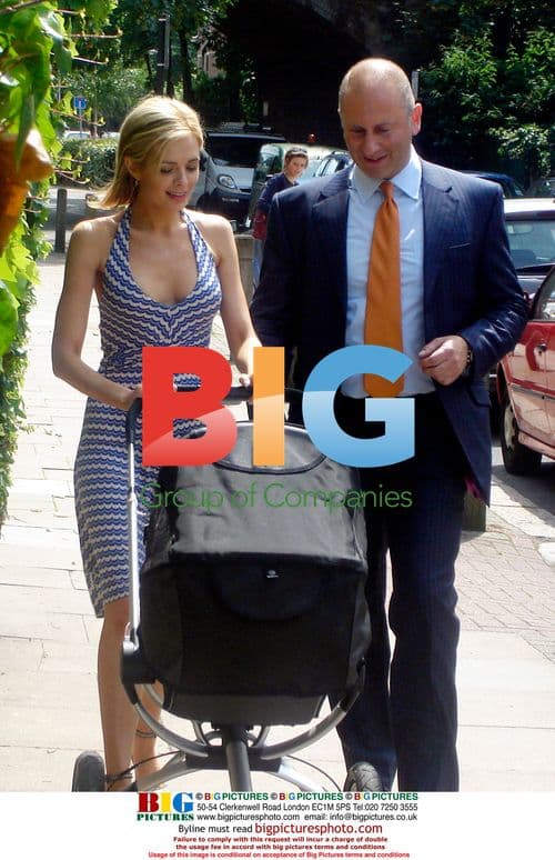 Orlaith Mcallister with daughter and partner