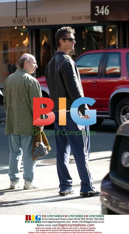 Rupert Everett Wandering in West Village