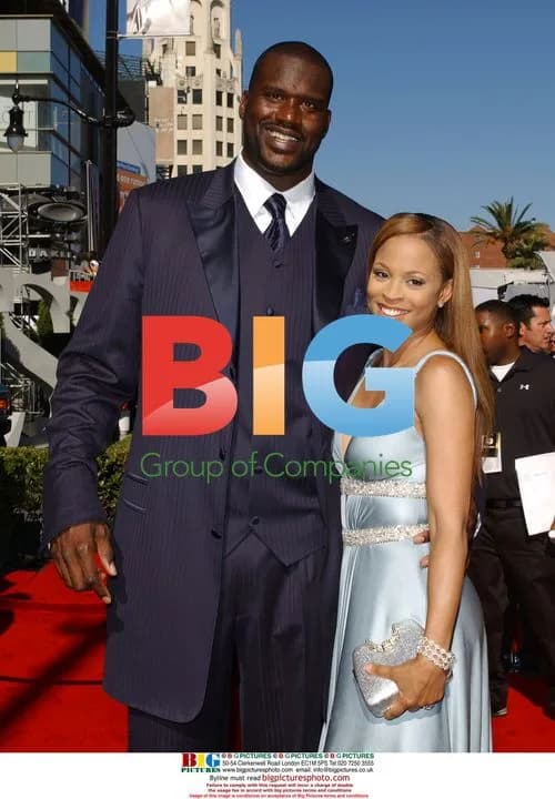 Shaquille O'Neal and wife Shaunie at 2007 ESPY Awards