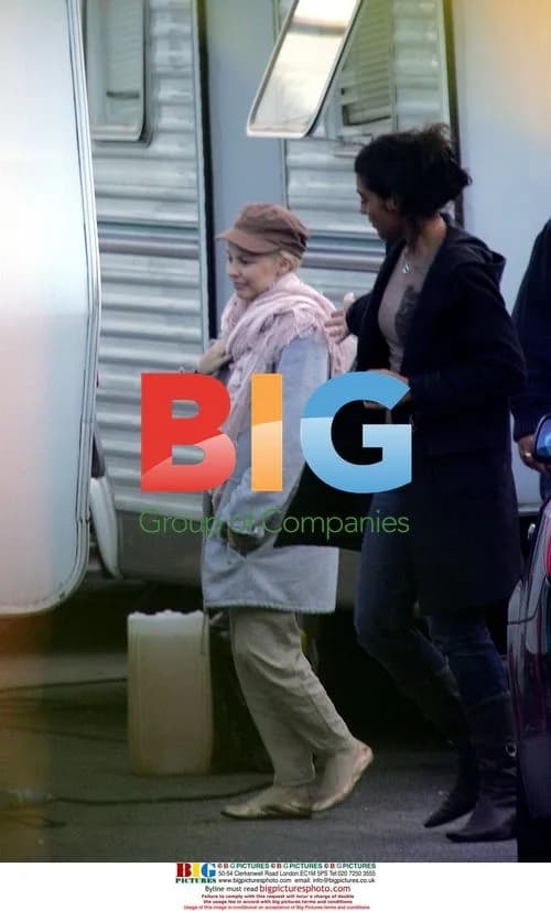 Kylie Minogue on Dr Who set
