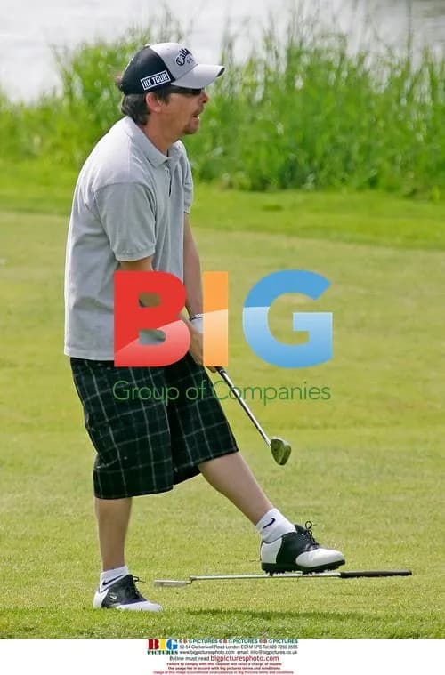 Michael J. Fox Plays Golf with Cam Neely
