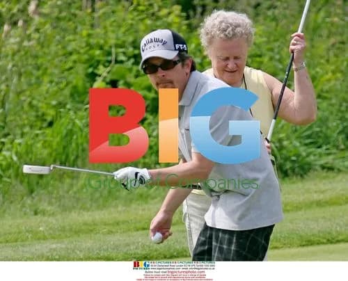 Michael J. Fox and Cam Neely Golf