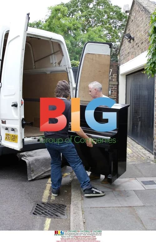 Pete Doherty's Piano Outside Kate Moss's House