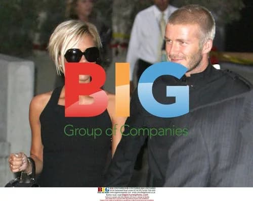 The Beckhams Arrive to Media Frenzy in LA