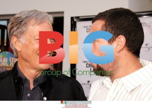 Adam Sandler and Richard Chamberlain at 'Chuck and Larry' Premiere