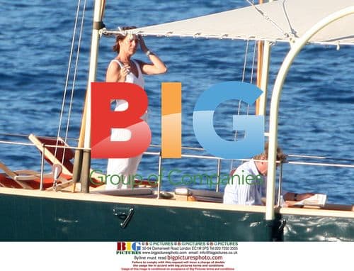 Princess Caroline and Family in Portofino