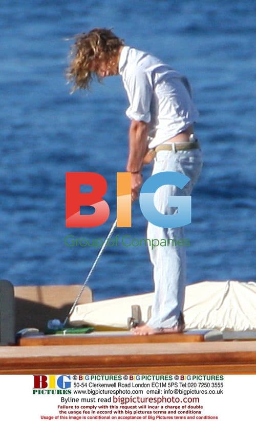 Princess Caroline and Family in Portofino