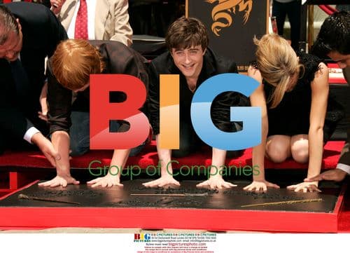 Harry Potter Cast Hand Print Ceremony