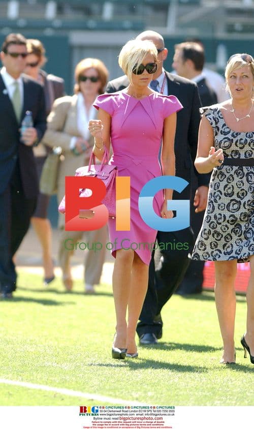 David and Victoria Beckham at LA Galaxy Presentation