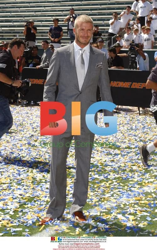 David Beckham LA Galaxy Presentation