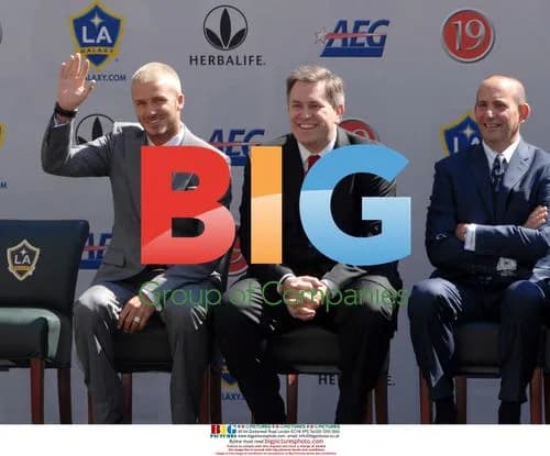 David Beckham LA Galaxy Presentation
