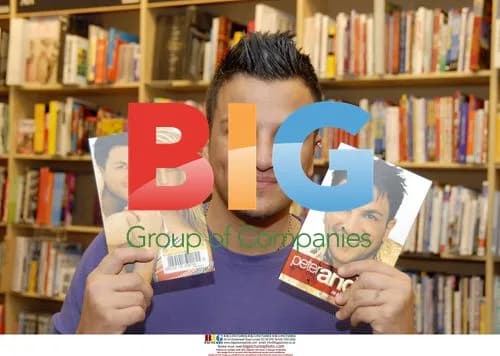 Peter Andre During Book and CD Signing
