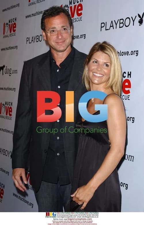 Lori Loughlin and Bob Saget at Bow Wow Wow Fundraiser
