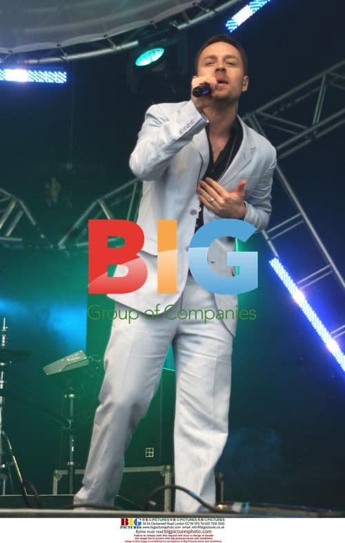 Darren Hayes performs at Party in the Park