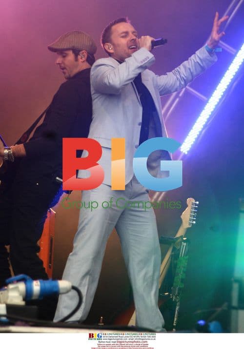 Darren Hayes performs at Party in the Park