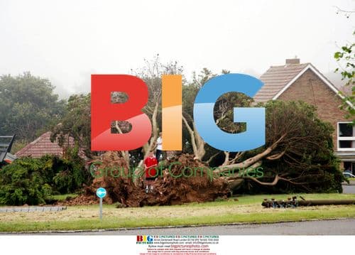 Tornado Storm Hits South Coast of England