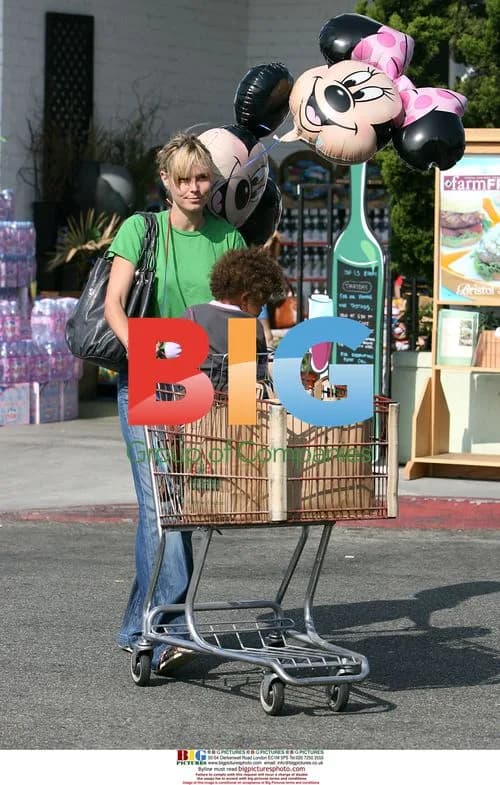 Heidi Klum Shopping with Son