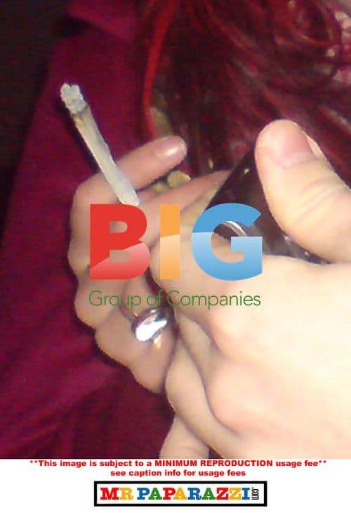 Joss Stone Smoking Suspected Joint