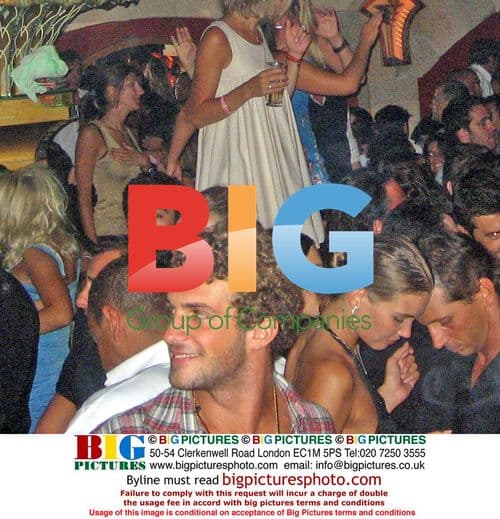 Stavros Niarchos partying with Janet