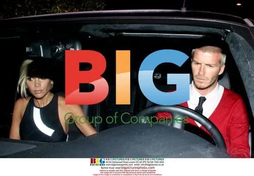 Beckhams Step Out for Romantic Dinner