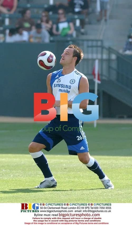 Chelsea FC training session ahead of LA Galaxy match