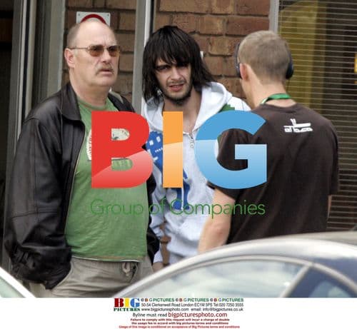 Emmerdale Star Joseph Gilgun Arrives for Work