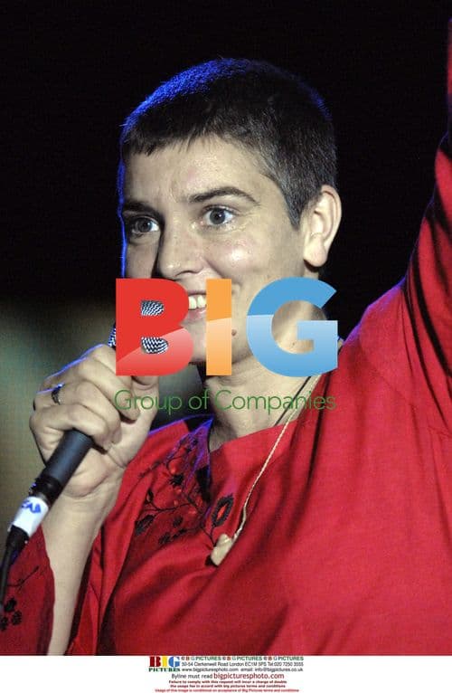 Sinead O'Connor performs at Malta Festival 2007