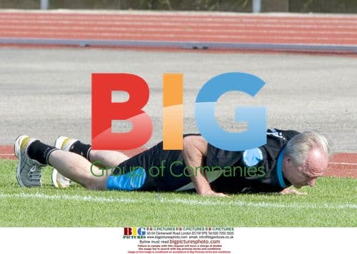 Sven-Goran Eriksson at Manchester City Training Camp