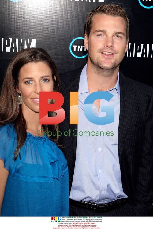 Chris O'Donnell & Wife at 'The Company' Premiere
