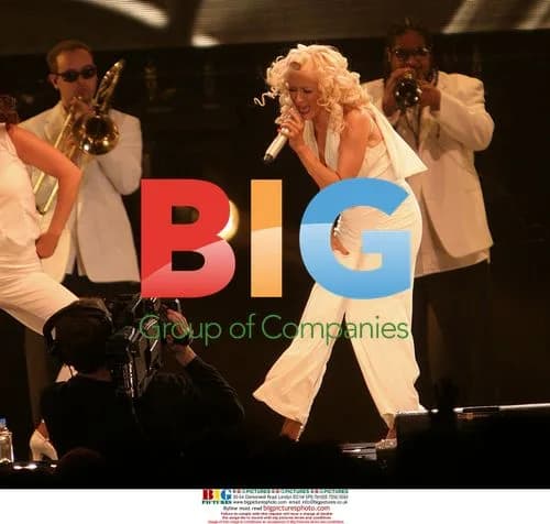 Christina Aguilera Performs in Australia