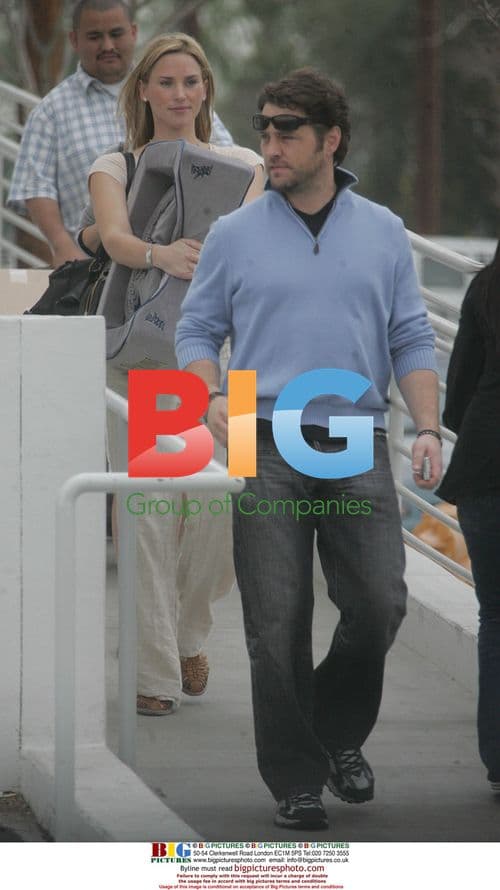 Jason Priestley, Naomi Lowde-Priestley, and Tiffani-Amber Thiessen Lunch