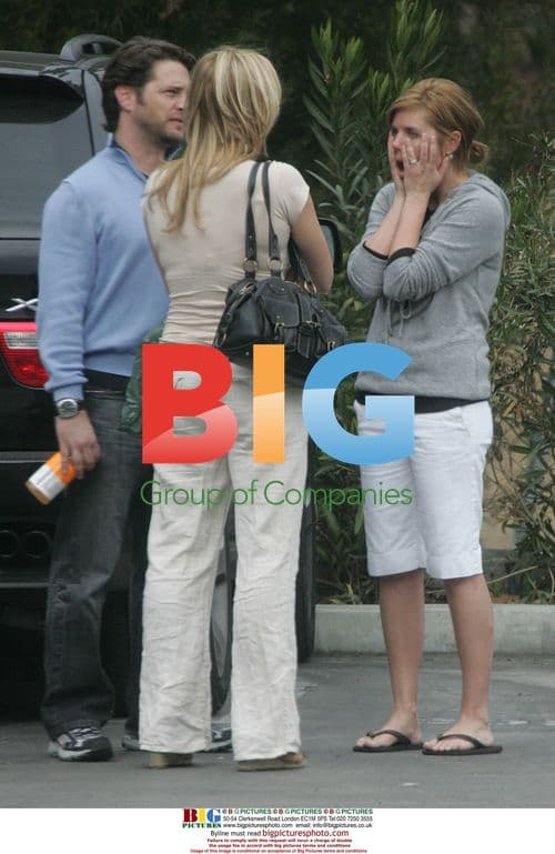 Jason Priestley and Tiffani-Amber Thiessen Lunch