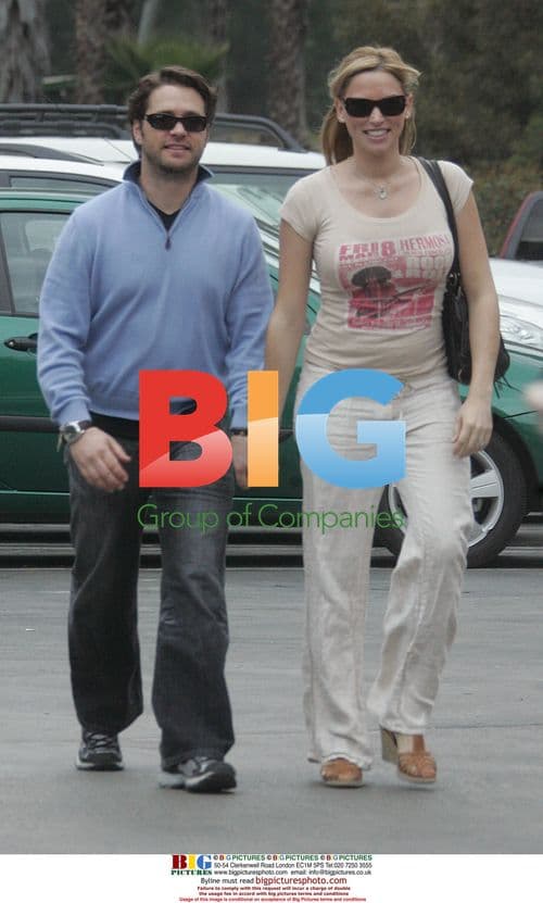 Jason Priestley and Tiffani-Amber Thiessen Lunch