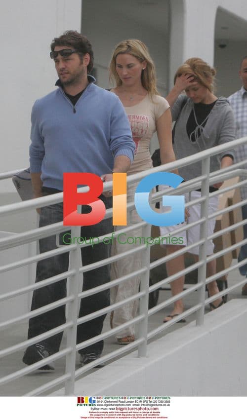 Jason Priestley and Tiffani-Amber Thiessen Lunch