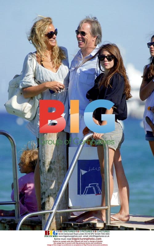 Tommy Hilfiger relaxes with family in Saint-Tropez