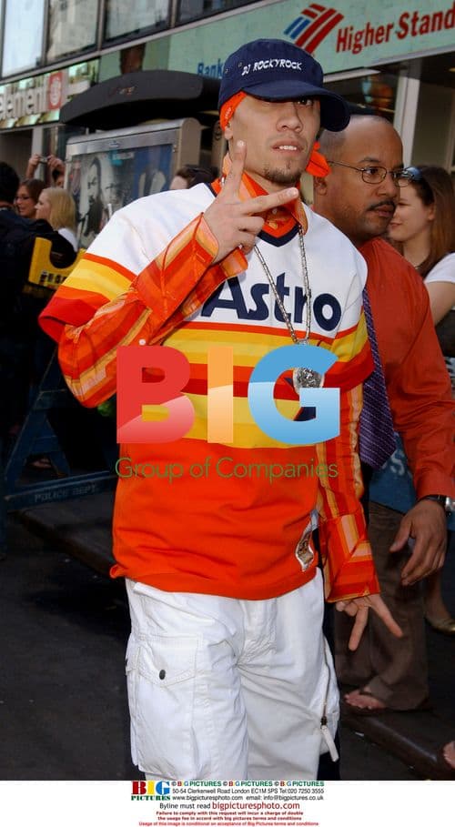 Taboo of Black Eyed Peas at TRL Studios