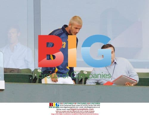 David Beckham at World Series of Football
